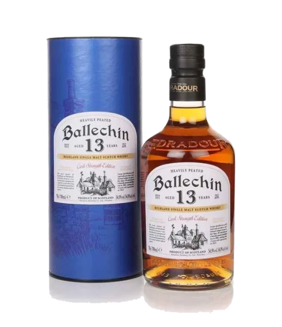 Ballechin 13 YO Cask Strength, fles bij slijterij t Bockje in Bathmen