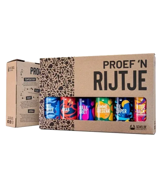 Scheldebrouwerij Giftpack Proef’n Rijtje 6 Flessen, fles bij slijterij t Bockje in Bathmen