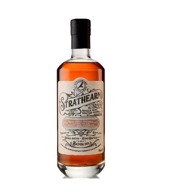 Strathearn Small Batch #1, fles bij slijterij t Bockje in Bathmen