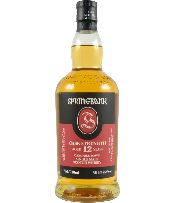 Springbank 12 Years Old Cask Strength #29, fles bij slijterij t Bockje in Bathmen