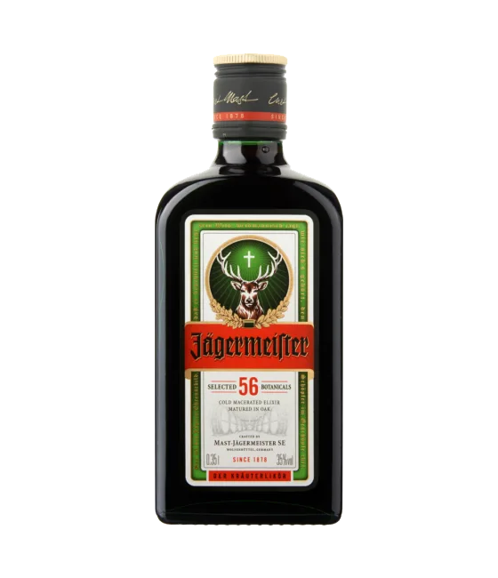 Jägermeister 35 cl, fles bij slijterij t Bockje in Bathmen