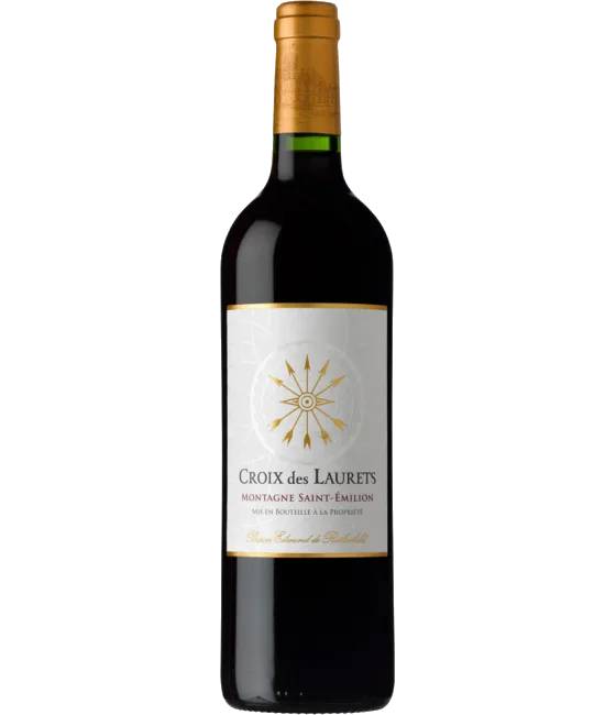 Croix des Laurets Montagne Saint-Émilion, fles bij slijterij t Bockje in Bathmen