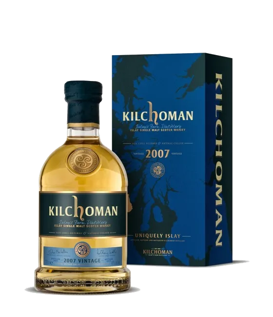 Kilchoman Vintage 2007 6 Years Old, fles bij slijterij t Bockje in Bathmen