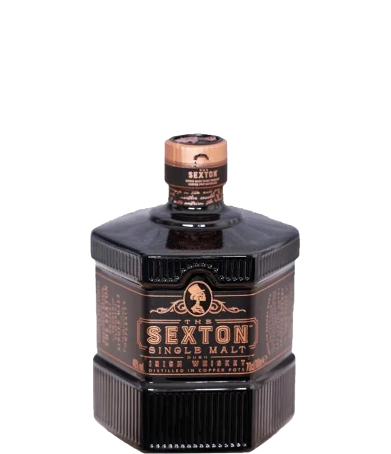 The Sexton Single Malt – Irish Whiskey, fles bij slijterij t Bockje in Bathmen