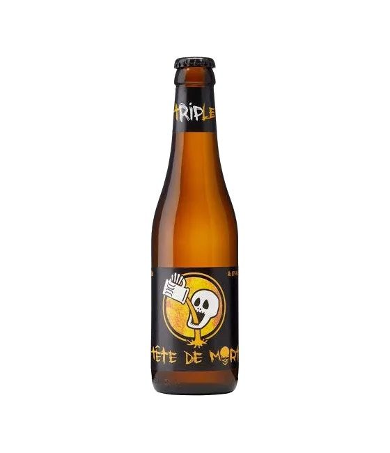 Tete de Mort Tripel, fles bij slijterij t Bockje in Bathmen