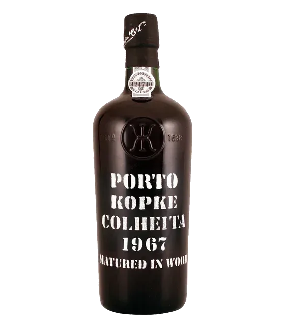Kopke Colheita Port 1967, fles bij slijterij t Bockje in Bathmen