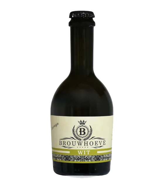 Brouwhoeve Wit, fles bij slijterij t Bockje in Bathmen