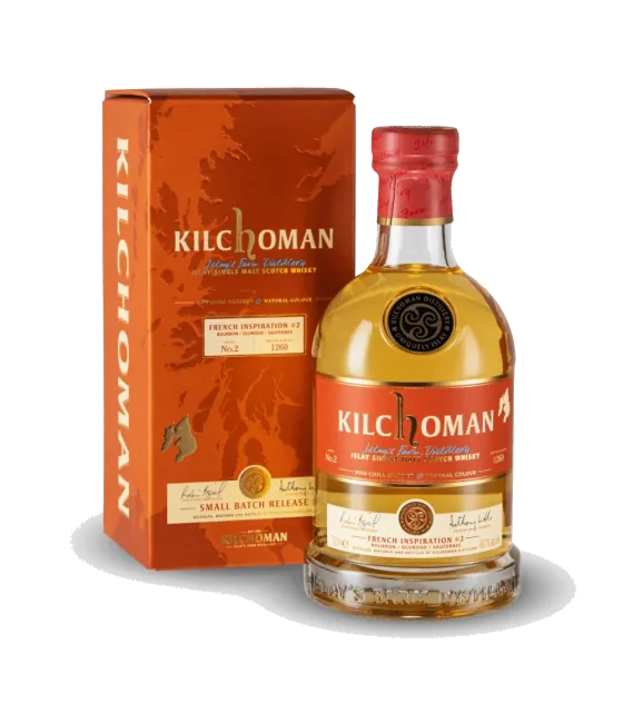 Kilchoman French Inspiration #2, fles bij slijterij t Bockje in Bathmen