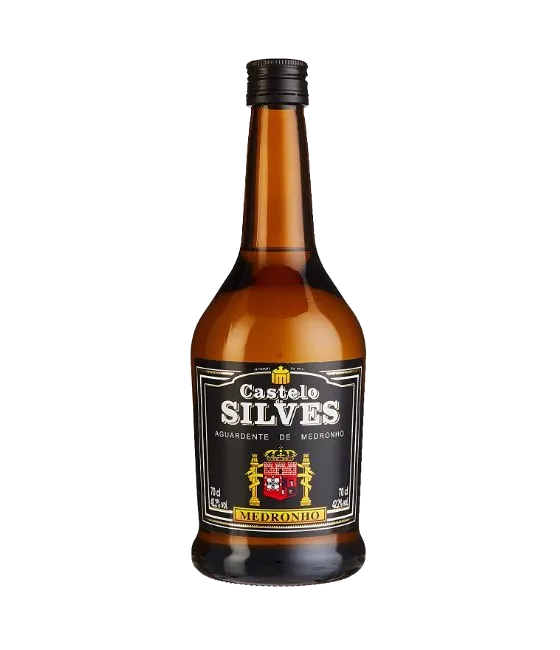 Castelo De Silves Aguardente De Medronho, fles bij slijterij t Bockje in Bathmen