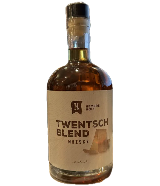 Twentsch Blend Whisky, fles bij slijterij t Bockje in Bathmen