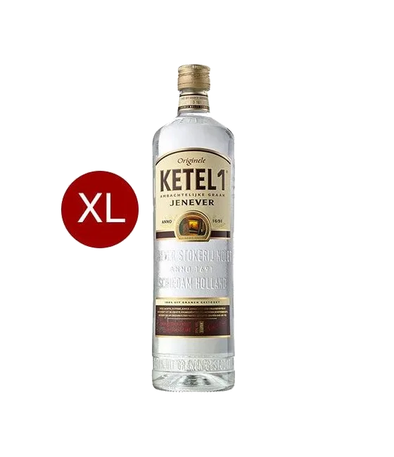 Ketel 1 Jenever 3 liter, fles bij slijterij t Bockje in Bathmen