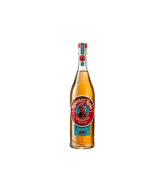 Rooster Rojo Reposado, fles bij slijterij t Bockje in Bathmen