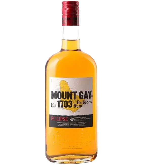 Mount Gay Eclipse 1703, fles bij slijterij t Bockje in Bathmen
