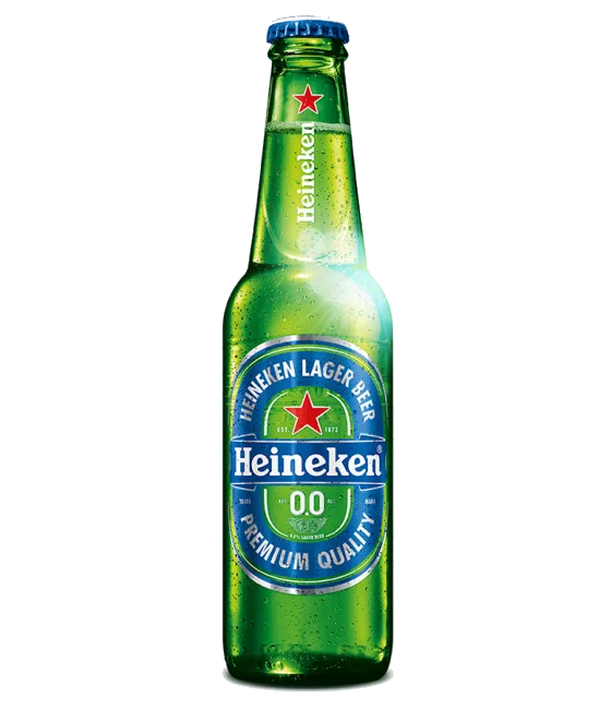 Heineken 0,0%, fles bij slijterij t Bockje in Bathmen