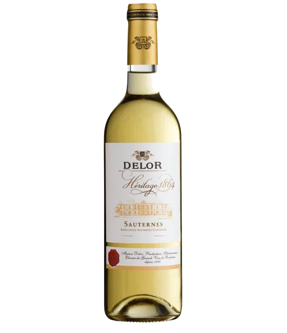 Delor Héritages 1864 Sauternes, fles bij slijterij t Bockje in Bathmen