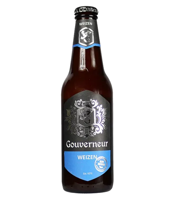 Gouverneur Weizen, fles bij slijterij t Bockje in Bathmen