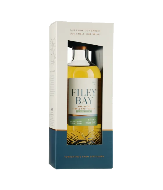 Filey Bay Peated Finish Batch #3, fles bij slijterij t Bockje in Bathmen