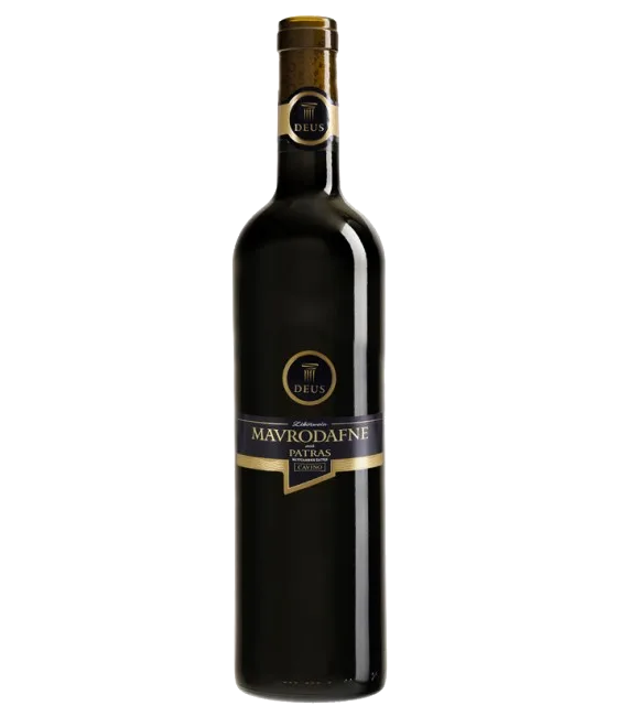 Cavino Deus Mavrodaphne of Patra, fles bij slijterij t Bockje in Bathmen