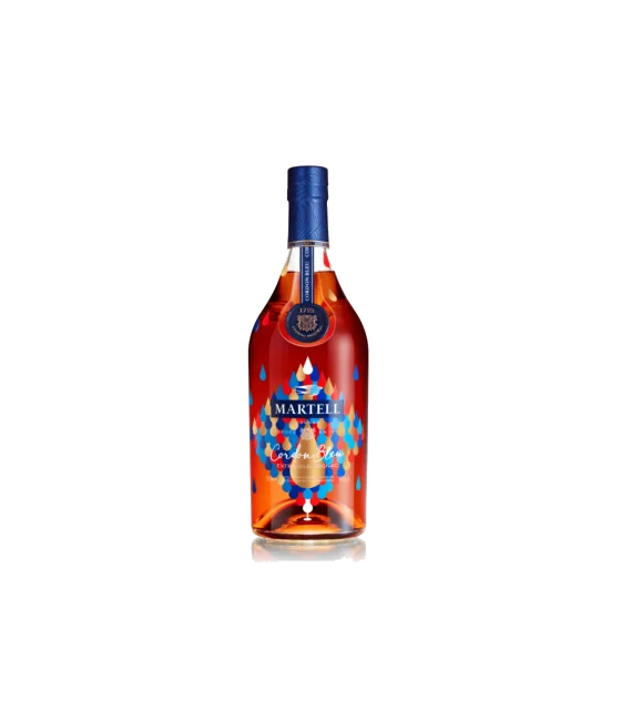 Martell Cordon Bleu Limited Edition by Christoph Niemann, fles bij slijterij t Bockje in Bathmen