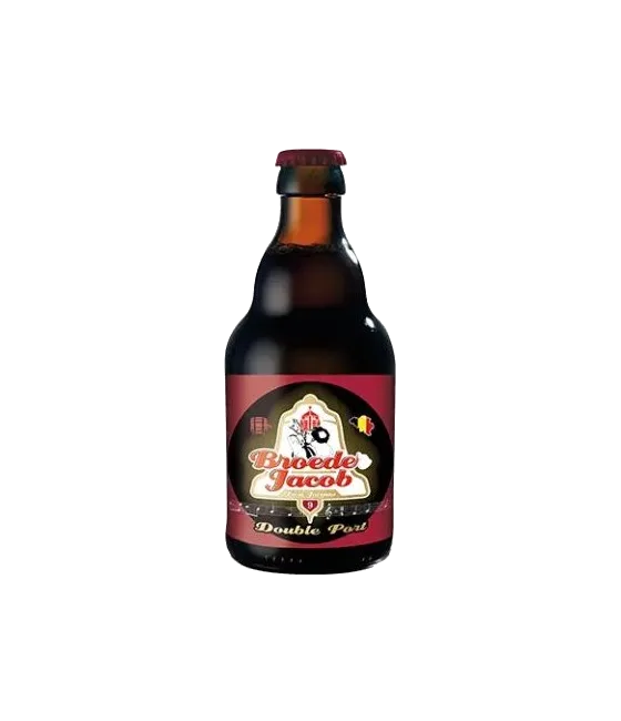 Broeder Jacob Double Port, fles bij slijterij t Bockje in Bathmen
