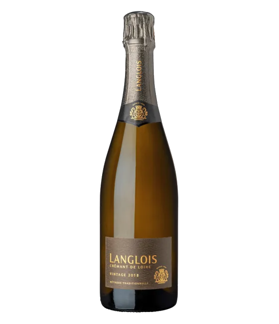 Langlois Brut Vintage Crémant de Loire, fles bij slijterij t Bockje in Bathmen