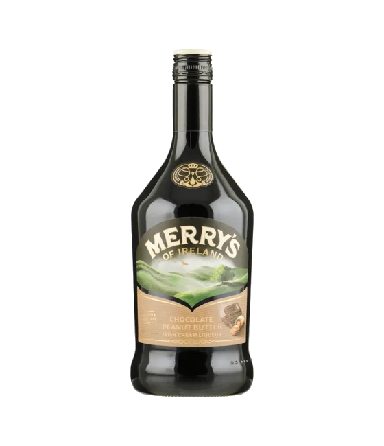 Merrys Chocolate Peanut Butter Irish Cream Liqueur