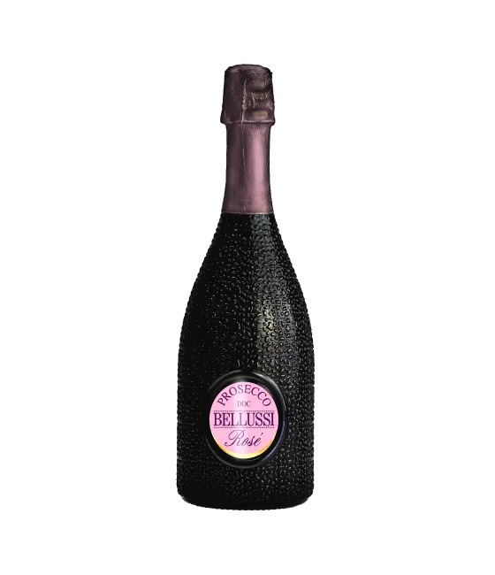 Bellussi Prosecco DOC Rose Brut, fles bij slijterij t Bockje in Bathmen