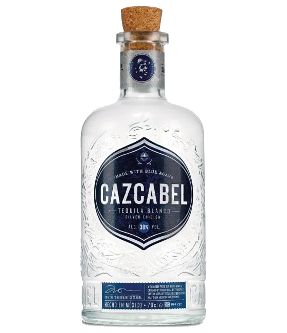 Cazcabel Tequila Blanco, fles bij slijterij t Bockje in Bathmen