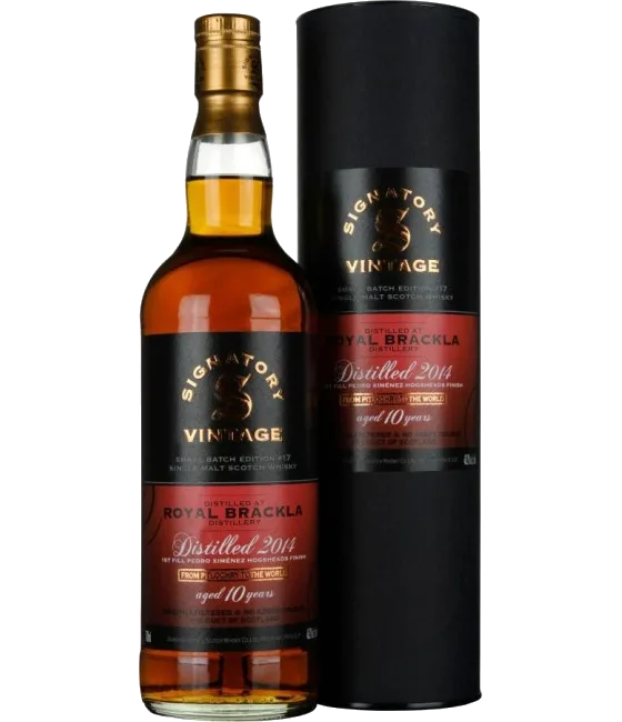 Signatory Vintage Royal Brackla 10 Years Old 2014 Small Batch, fles bij slijterij t Bockje in Bathmen