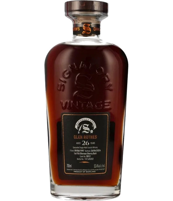 Signatory Vintage Glenrothes 26 Years Old 1997 #9812