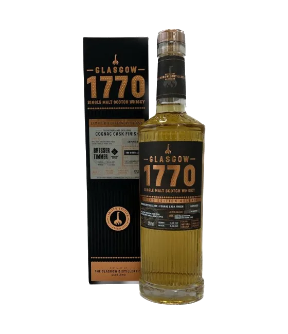 1770 Glasgow Single Malt, fles bij slijterij t Bockje in Bathmen