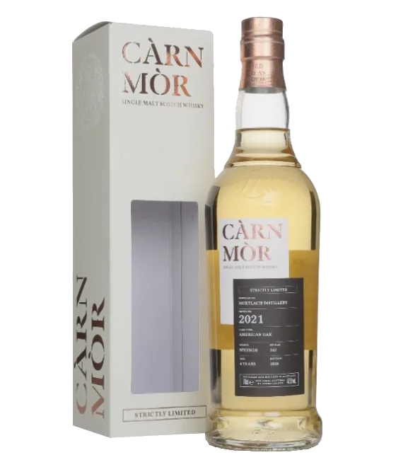 Càrn Mòr Strictly Limited 4Y Mortlach 2021, fles bij slijterij t Bockje in Bathmen