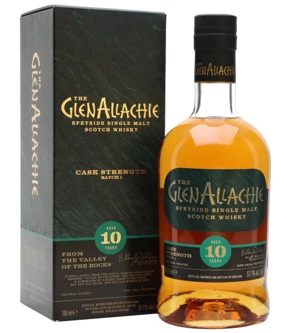GlenAllachie 10Y Cask Strength, fles bij slijterij t Bockje in Bathmen