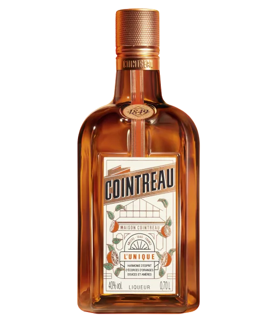Cointreau, fles bij slijterij t Bockje in Bathmen