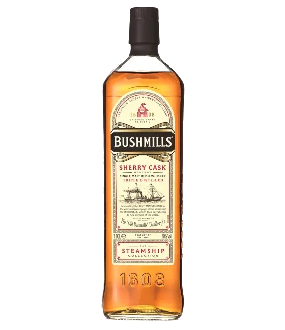 Bushmills Steamship Collection Sherry Cask, fles bij slijterij t Bockje in Bathmen