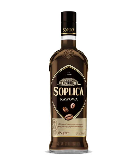 Soplica Kawowa, fles bij slijterij t Bockje in Bathmen