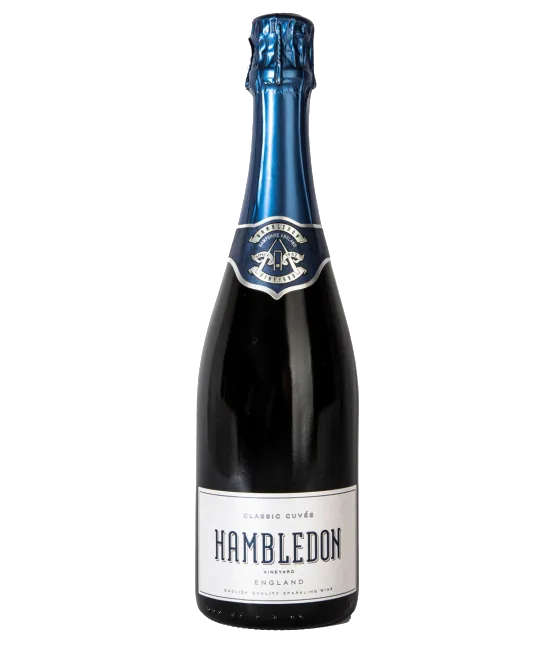 Hambledon Vineyard Classic Cuvée Brut, fles bij slijterij t Bockje in Bathmen