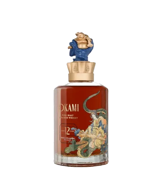 Okami 12 Year Old Pure Malt, fles bij slijterij t Bockje in Bathmen
