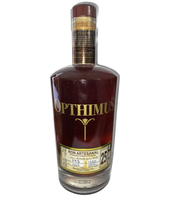 Opthimus 25Y, fles bij slijterij t Bockje in Bathmen