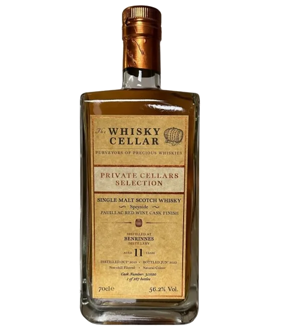 Whisky Cellar Benrinnes 11 Years Old, fles bij slijterij t Bockje in Bathmen