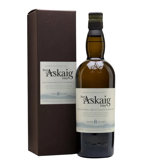 Port Askaig 8 Years Old, fles bij slijterij t Bockje in Bathmen