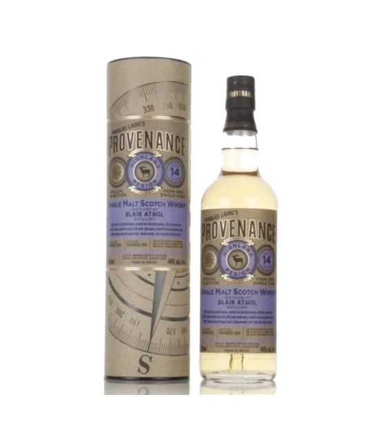 Blair Athol Douglas Laing Provenance 14 Years Old Highland Single Malt Whisky, fles bij slijterij t Bockje in Bathmen