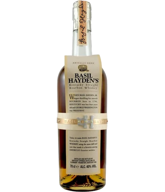 Basil Hayden’s Kentucky Straight Bourbon Whiskey, fles bij slijterij t Bockje in Bathmen