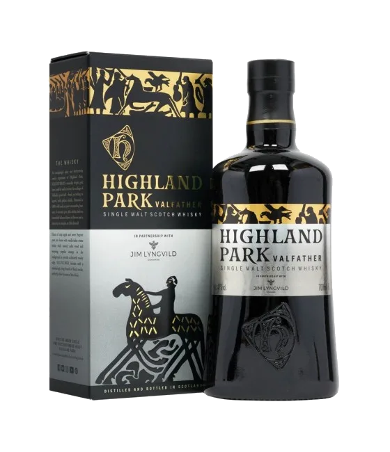 Highland Park Valfather, fles bij slijterij t Bockje in Bathmen