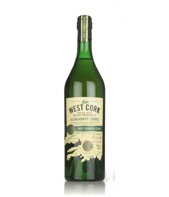 West Cork Glengarriff Series Peat Charred Cask, fles bij slijterij t Bockje in Bathmen