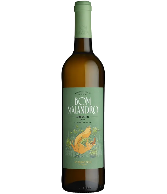 Symington Bom Malandro Branco, fles bij slijterij t Bockje in Bathmen