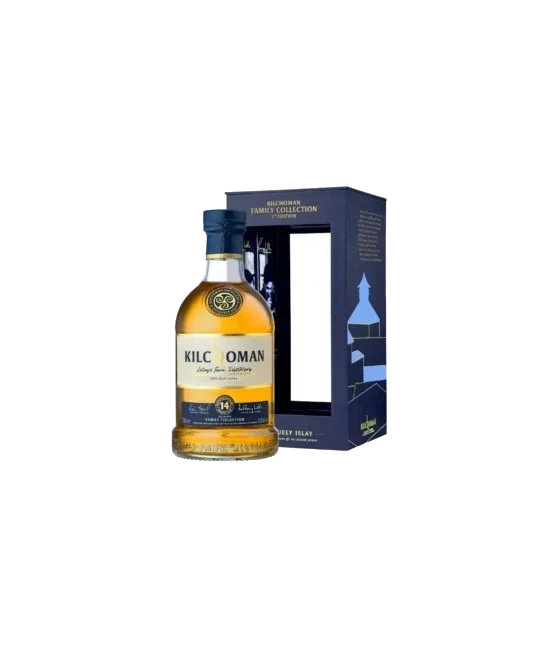 Kilchoman 14 years Family Collection 1st Edition, fles bij slijterij t Bockje in Bathmen