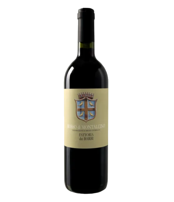 Fattoria dei Barbi Rosso di Montalcino, fles bij slijterij t Bockje in Bathmen