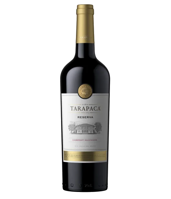 Tarapacá Reserva Cabernet Sauvignon, fles bij slijterij t Bockje in Bathmen