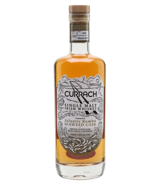 Currach Single Malt Whiskey Atlantic Kombu Seaweed Cask, fles bij slijterij t Bockje in Bathmen